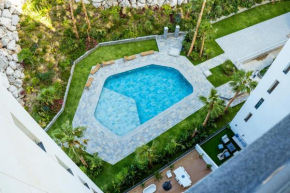 Appartement à 2min de la mer et de la gare TGV avec piscine
